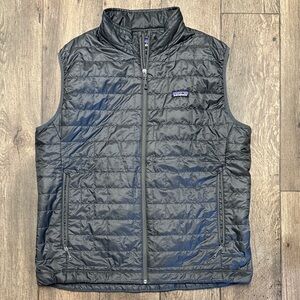 Patagonia Men's Charcoal Nano Puff Vest